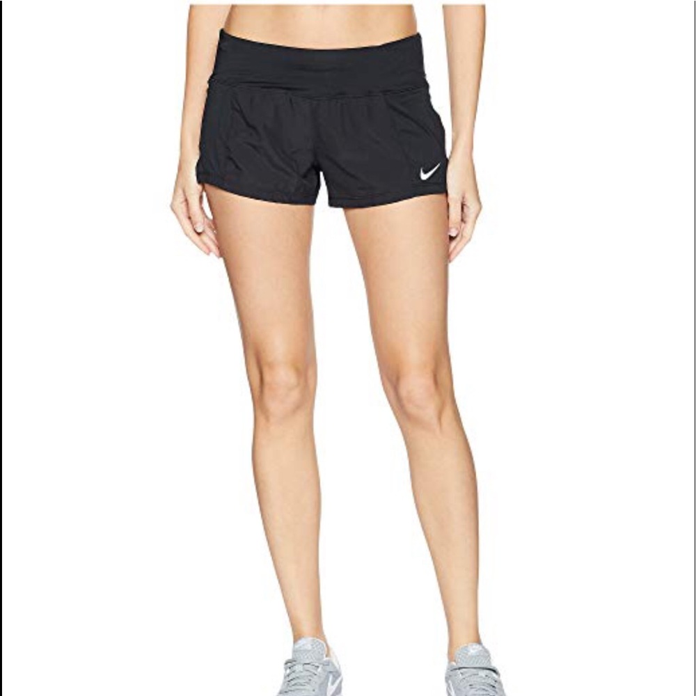 Nike black dri-fit running shorts